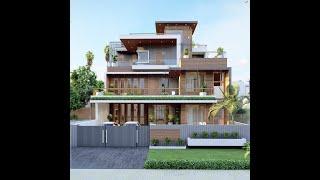 45x80 House Design 3D | 3600 Sqft | 400 Gaj