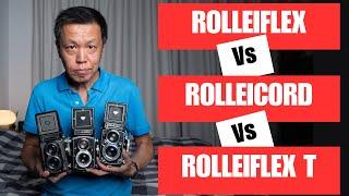 Comparing Rolleiflex, Rolleicord & Rolleiflex T - Which Is BEST FOR YOU In 2024