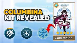 HUGE UPDATE ️ COLUMBINA KIT REVEALED - GENSHIN COLUMBIA AND CAPITANO -  GENSHIN 5.0 UPDATE