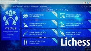 Тренировка по шахматам Задачи онлайн на lichess