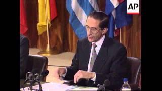 BELGIUM: NATO: ANDREI KOZYREV STUNS MEETING