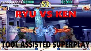 [TAS] - Street Fighter III: 4rd Strike Arranged Edition - Ryu Vs. Ken