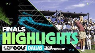 FULL HIGHLIGHTS: LIV Golf Dallas Team Championship | Finals | 2024