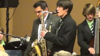 kai hammond BCHS Jazz orchastra 12/13/13 full version Blues Walk