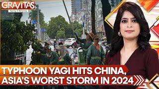 Typhoon Yagi: Super Typhoon Yagi Makes Landfall in China | Gravitas