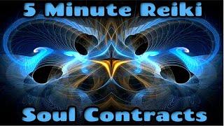 Reiki For Removing  Soul Contracts l 5 Min Session l Healing Hands Series