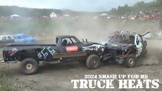 2024 Demolition Derby - Smash Up For MS - Truck Heats