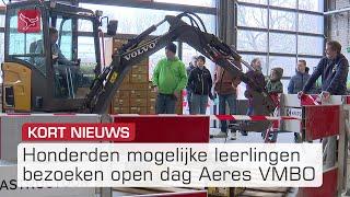 Drukke open dag Aeres VMBO | Omroep Flevoland