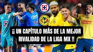 AMÉRICA  CRUZ AZUL - La MEJOR RIVALIDAD de la LIGA MX ️ El HISTORIAL de LIGUILLAS ️️