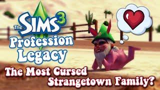 The Cursed Weirdos of Strangetown! | The Sims 3 Profession Legacy Episode 9