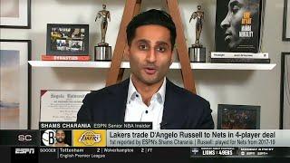 Shams details Lakers trade D'Angelo Russell to Nets in 4-player deal and what's next for Lakers?