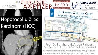 Hepatozelluläres Karzinom (HCC) CHIRURGIE APPetizer Nr. 30-3