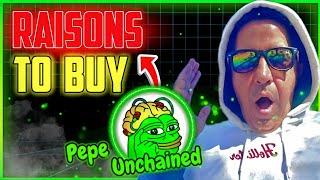  Pepe Unchained : 3 MORE EXTRA RAISONS TO BUY  هاعلاش خصك تشري هاد الميمكوين #pepeunchained 