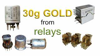 29.59g Gold from relays RES 9 & RES 22