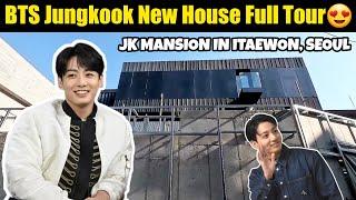 BTS Jungkook Future House Full Tour | JK New Mansion in Itaewon, Seoul #bts