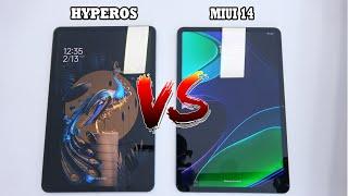 Xiaomi Pad 6 : HyperOS vs MIUI 14 | SpeedTest and Camera comparison