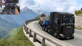 Through the Austrian Mountains - Euro Truck Simulator 2 | Thrustmaster TX