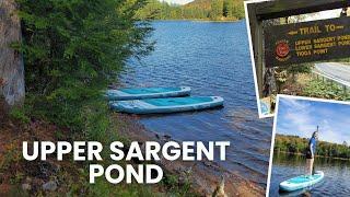 Hike and Paddle at Upper Sargent Pond