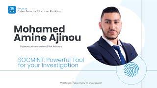 #SOCMINT: Powerful Tool for your Investigation by Mohamed on Securzy.io! #securzy