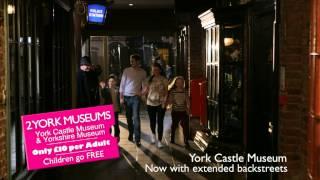 Visit two York museums for £10 - York Castle Museum and Yorkshire Museum