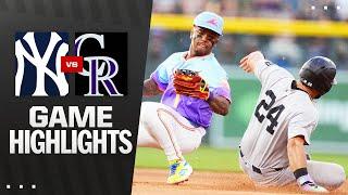 Yankees vs. Rockies Game Highlights (5/23/25) | MLB Highlights