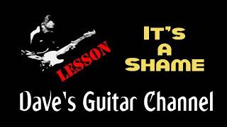 LESSON - It's a Shame by the Spinners