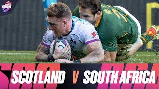 Scotland v South Africa | Extended Match Highlights | Autumn Nations Series