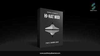 Hi Hat MIDI Pack Free Download | Hi Hat Midi Kit