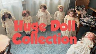 Debut of Giant Antique Doll Collection