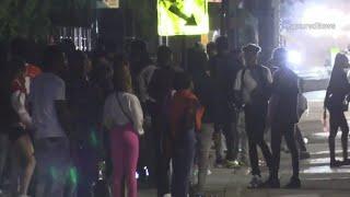 Mayor Johnson responds to crowd of unruly teens