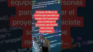 #programacion #desarrollodesoftware #programadores #programadorsenior #programador
