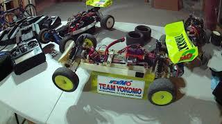 Basement testing, Traxxas Rad 2 and Tekin RC10 Mid