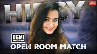 BGMI ROOM MATCH Live | TAMIL GIRL GAMER | தமிழ் BGMI Live | PUBG mobile Live || THE HIPSY