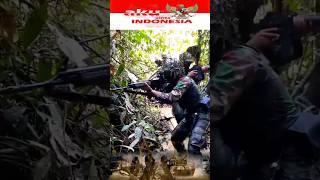 Latihan Komando TNI Pertempuran Hutan Rawa#tentaraindonesia #pasukanelit#tniindonesia#kopasus#tni