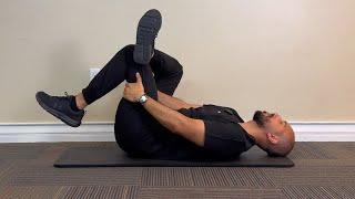 Simple stretch for hip tightness