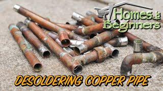 How to Desolder and Clean Copper Pipe and Fittings