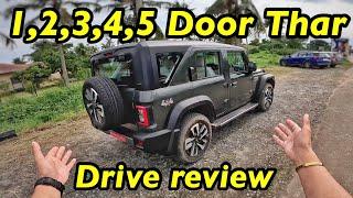 Mahindra Thar Roxx 5 Door Diesel Manual 4x4 Drive Review @Aayushssm