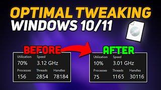 Change These SETTINGS to OPTIMIZE Windows 10/11 for GAMING & Performance - Ultimate Guide 2024