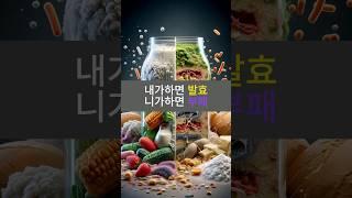 치즈도 되기도, 상하기도 하는 우유 뭐가다른거지? #30초과학 #과학상식 #생활과학 #발효 #부패
