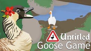 Goose Loose in the Garden!!  Untitled Goose Game • #1