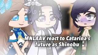 My next life as a villainess react to Catarina as Shinobu || MNLAAV x Demon slayer || 2/?