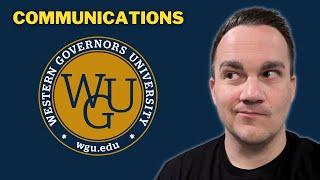 WGU Communications Degree Review.. (6 Month Degree?!)