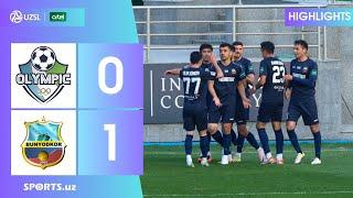 Olimpik 0:1 Bunyodkor Qizil kartochka, gol, qiziqarli va xavfli vaziyatlar HIGHLIGHTS