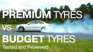 How BAD can tyres make a car? Premium VS Budget tyres tested and reviewed!