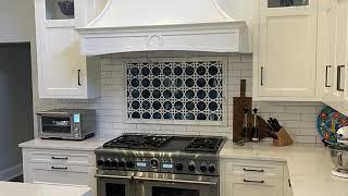 Admiral Blue & White Kitchen