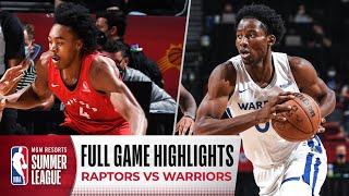 RAPTORS at WARRIORS | NBA SUMMER LEAGUE | FULL GAME HIGHLIGHTS