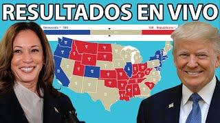 RESULTADOS TOTALMENTE EN VIVO ELECCIONES ESTADOS UNIDOS 2024