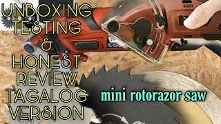 MINI CIRCULAR ROTORAZER SAW 3 IN 1 TESTING AND UNBOXING MURA NA MAPA WOW KA TLGA!!!