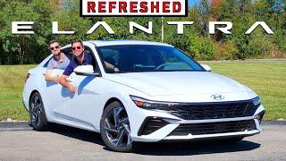 2024 Hyundai Elantra -- Does this BIG REFRESH Propel it past Civic & Corolla??