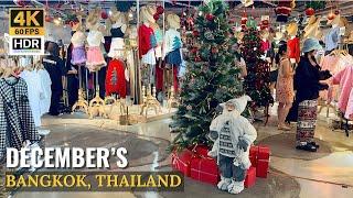 [BANGKOK] December's Store "Budget Shopping Women's Clothes At Pratunam" DEC 2024| Thailand [4K HDR]